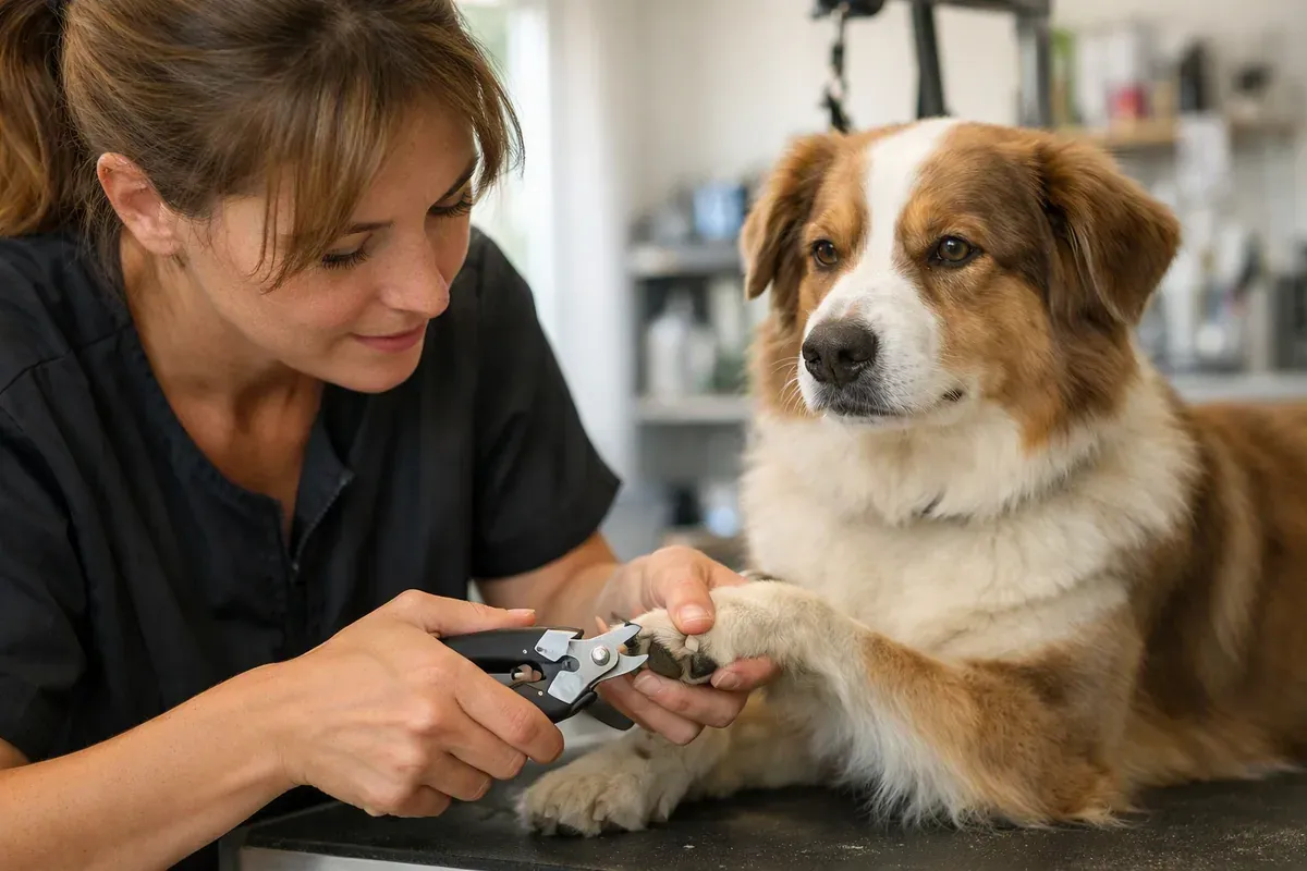 Toilettage canin : griffes, oreilles, glandes anales, ce qui est inclus ou pas
