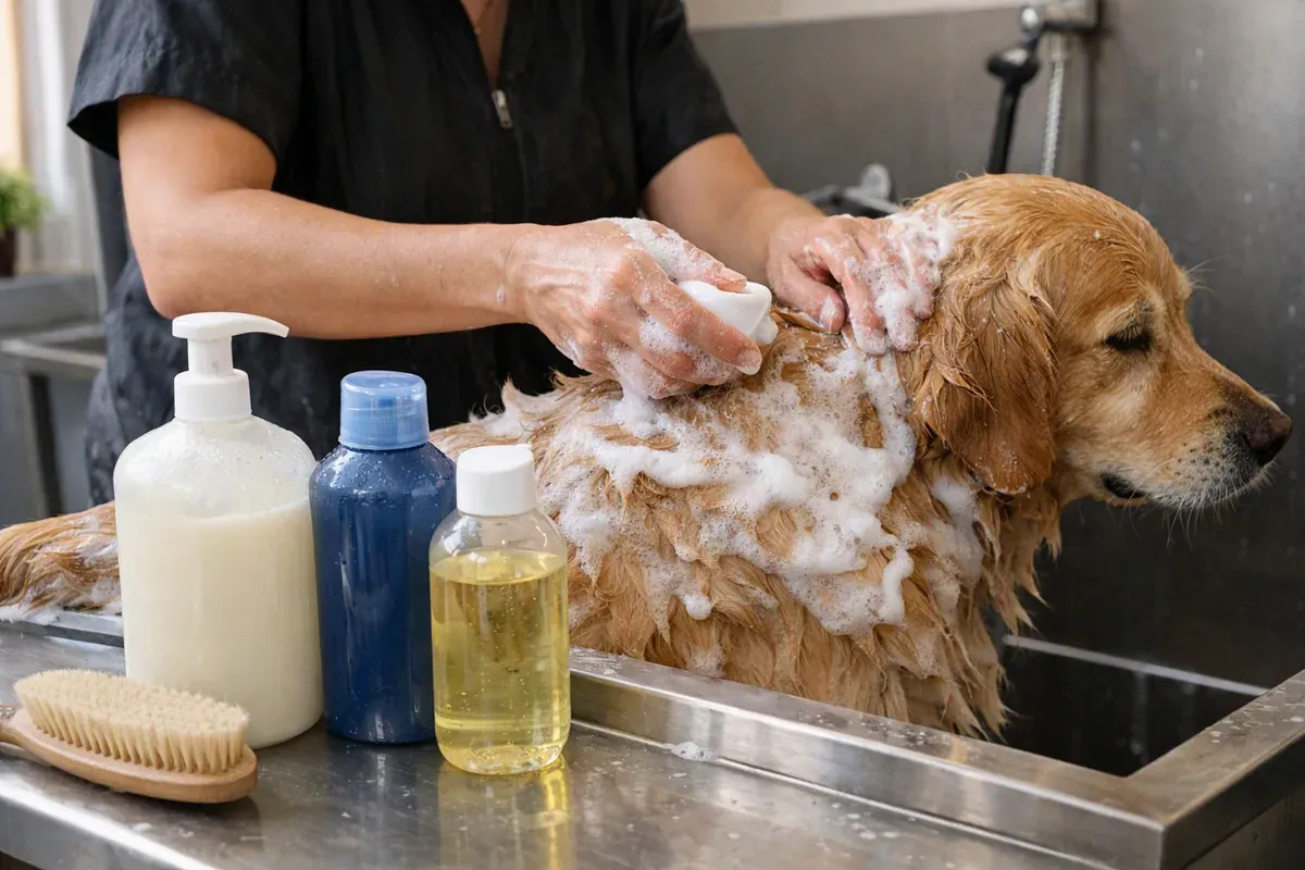 Quels produits utilise un toiletteur canin, et que pouvez-vous demander ?